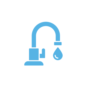 water dripping faucet graphic