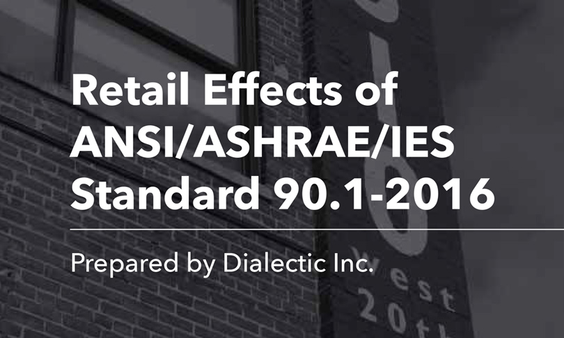 Retail Effects of ANSI/ASHRAE/IES Standard 90.1-2016